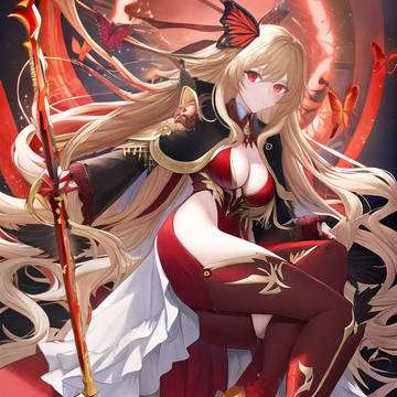 紅い蝶