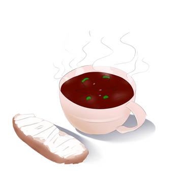 Hot Chocolate Bun ~