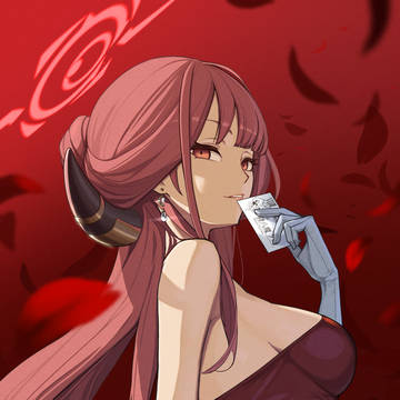 陸八魔アル(ドレス)