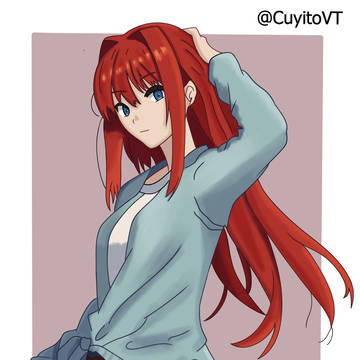 Casual Aoko Aozaki