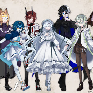 【オリジナル】キャラクター立ち絵