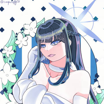 【ブルアカ】ドレスサオリ