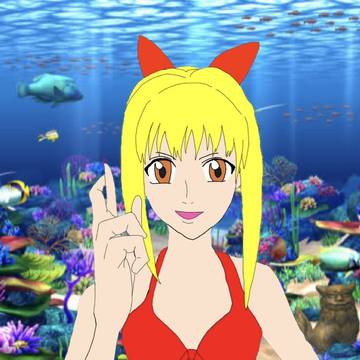 【海物語】打ち手を無領空処するマリンちゃん