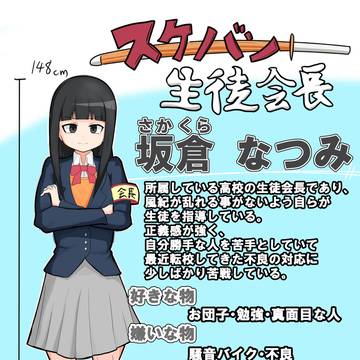 キャラ紹介その１ 坂倉なつみ