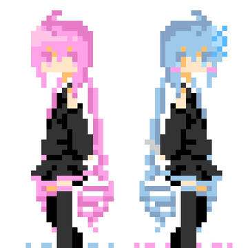 桜音メノと菊音メノ