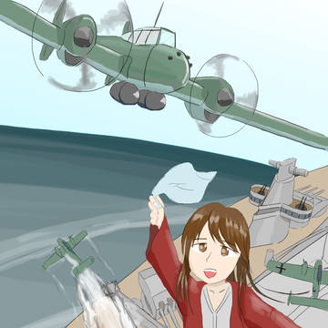 （駆逐機）航空巡洋艦　擬人化