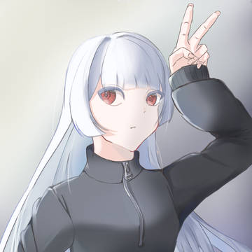 女の子描いてみた