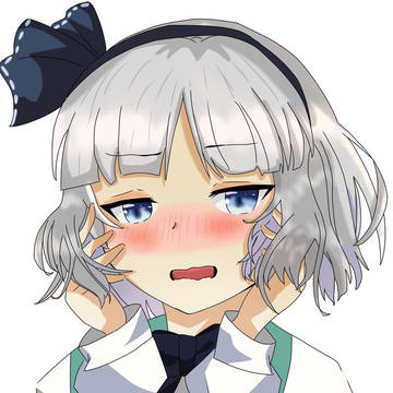 照れ顔妖夢