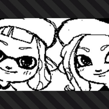 スプラトゥーン2の時の広場絵