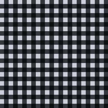 ギンガムチェック黒