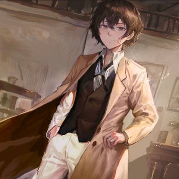 文ストの太宰を描いてみた