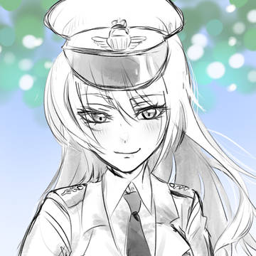 軍服女子
