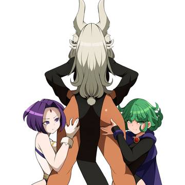 Tatsumaki, miruko and raven