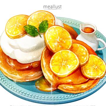 レモンはちみつパンケーキ