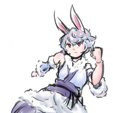 亜人3種の落書き。