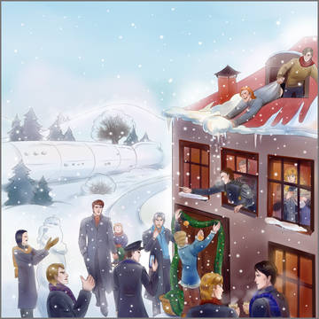 One day in winter