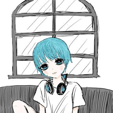 青髪少年