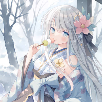 雪より団子
