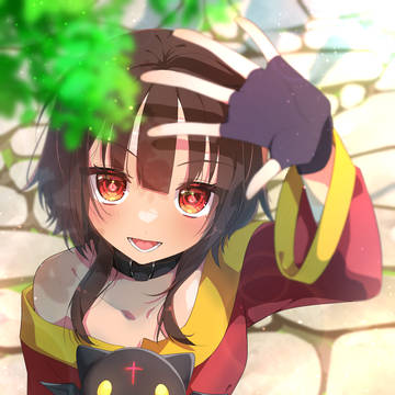 冒険の合間〜めぐみん＆ちょむすけ〜
