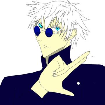 Gojo Satoru fanart (rate 1-100)