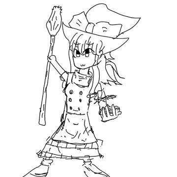 no2、魔理沙