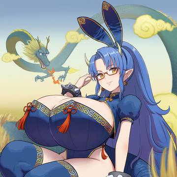 2024年　ドラゴンチャイナバニー後鬼さん