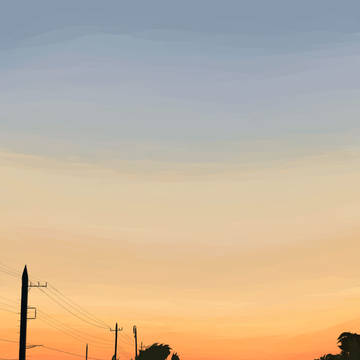 夕焼け