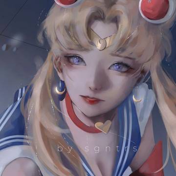 Sailor Moon redraw by sgntrs