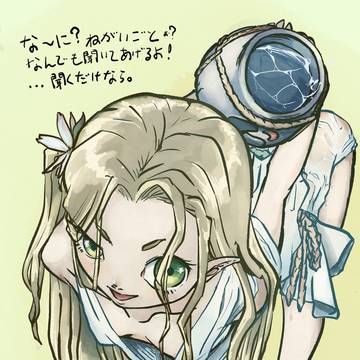 さぁ願い事を言え。