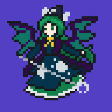 ドット絵　魅魔様