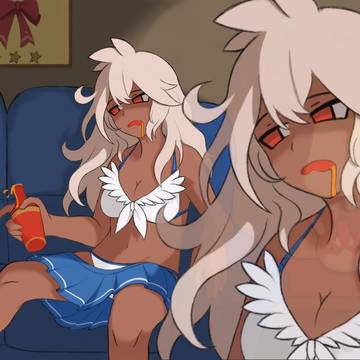 Zooey having a "Grand" time