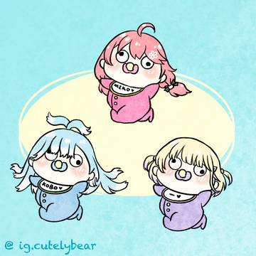 hololive 3 babys