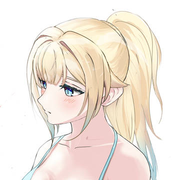 水着エマたそ