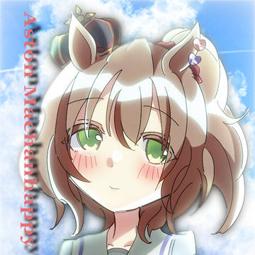 お誕生日イラストのマーちゃん！