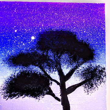 夜空と星と秘密基地