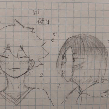 研日の落描き！