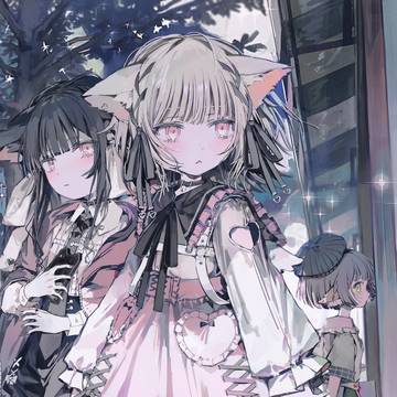 TinyFox×適当緑コラボ キービジュアルイラスト