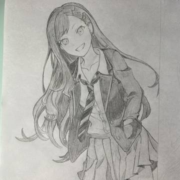 白石杏　模写練習