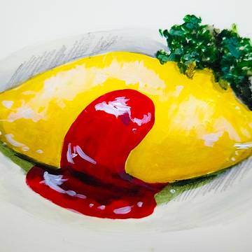食べ物を美味しく描く