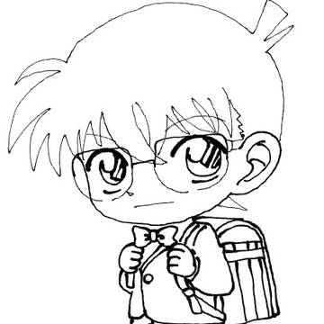 下書きコナン！！
