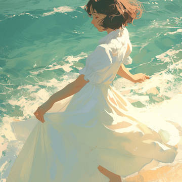 The sea