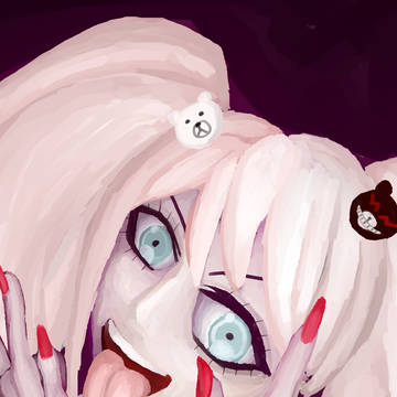 She is here