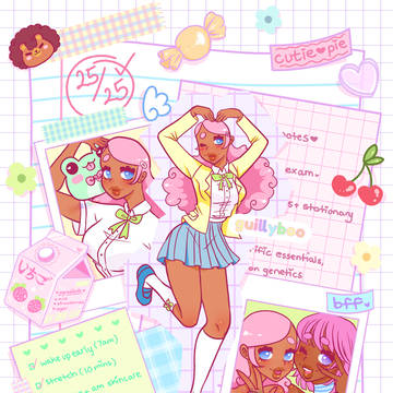Dewy & her school regime~ ❀