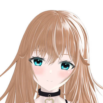 製作途中 茶髪の女の子