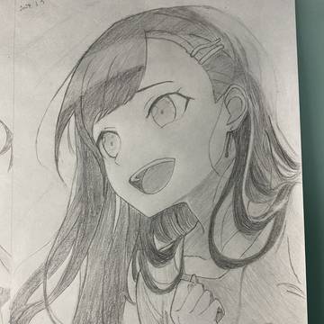 白石杏　模写練習