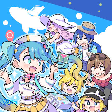ミクの日に描きました2024