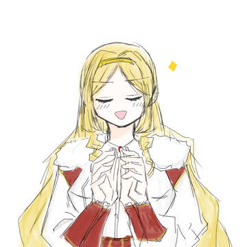 金髪赤目が好きです。