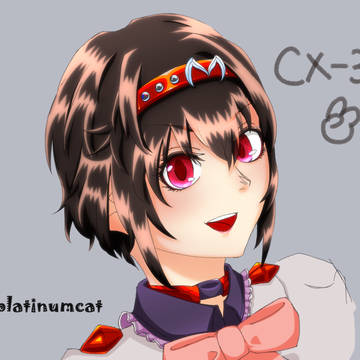 車なごコレクションのCX-3を数年ぶりに描いたってワケ