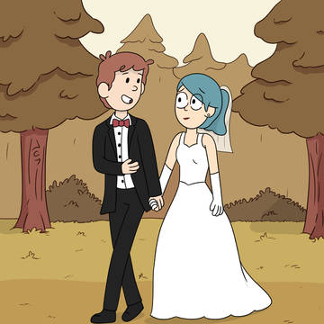 David X Hilda Wedding