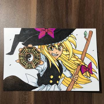 弾幕はパワーだぜ！　霧雨魔理沙